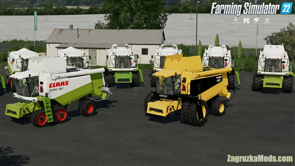 Claas Lexion 410-480 Harvester v1.3.3 for FS22