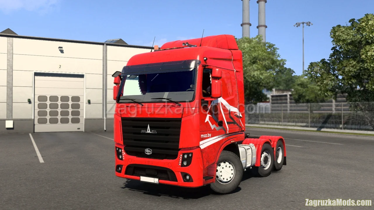 MAZ 5440 М9 Truck + Interior v1.2 (1.50.x) for ETS2 MAZ 5440 М9 Truck + Interior v1.2 (1.50.x) for ETS2