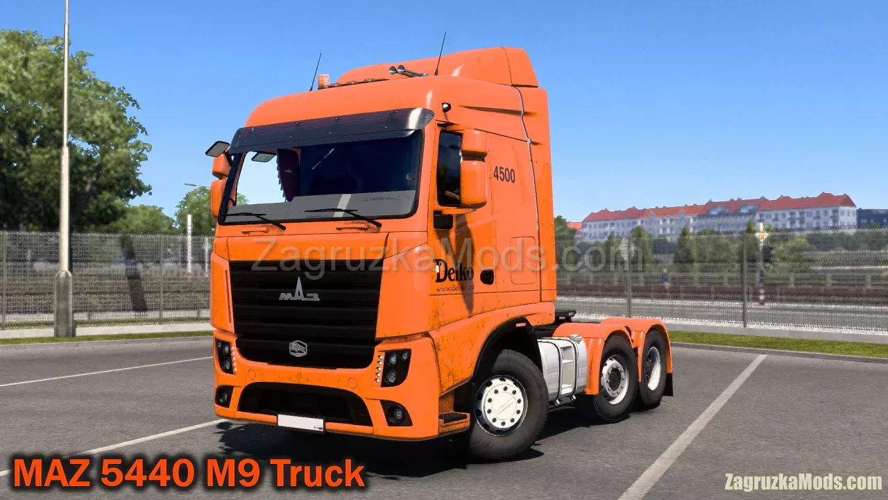 MAZ 5440 М9 Truck + Interior v1.2 (1.50.x) for ETS2 MAZ 5440 М9 Truck + Interior v1.2 (1.50.x) for ETS2