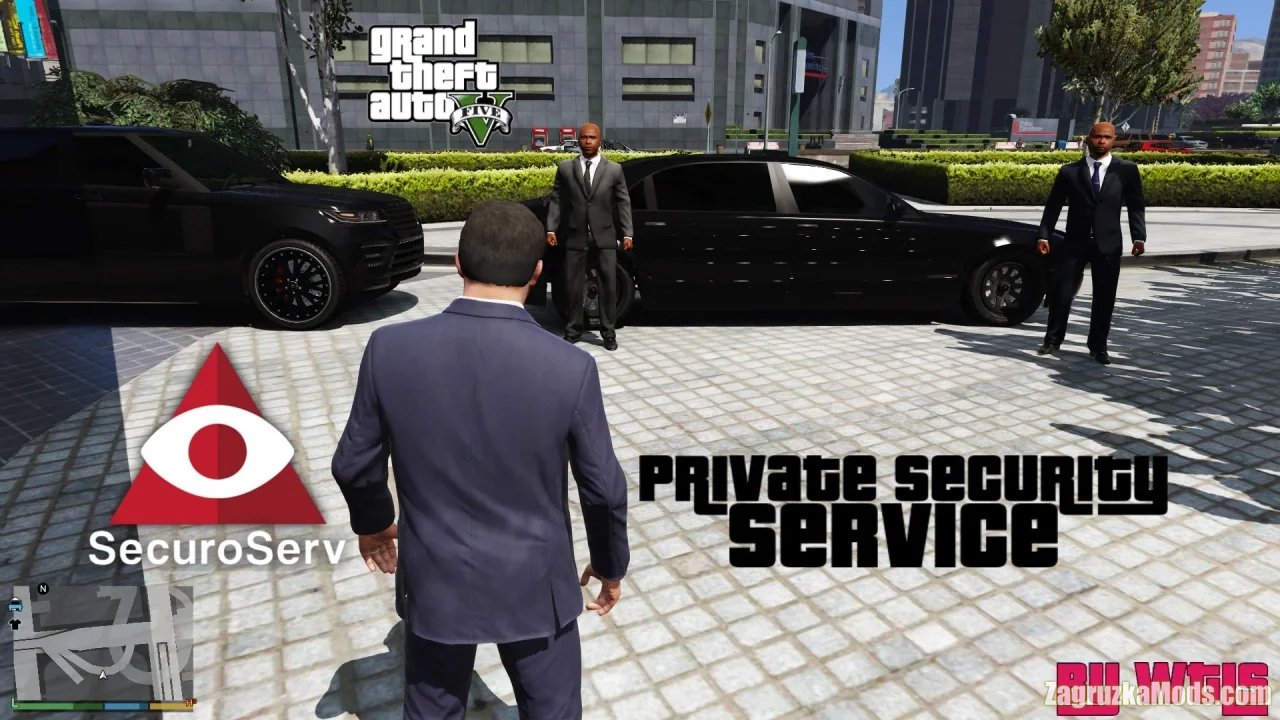 Private Security Service (A Bodyguard Mod) v3.1.2 for GTA 5