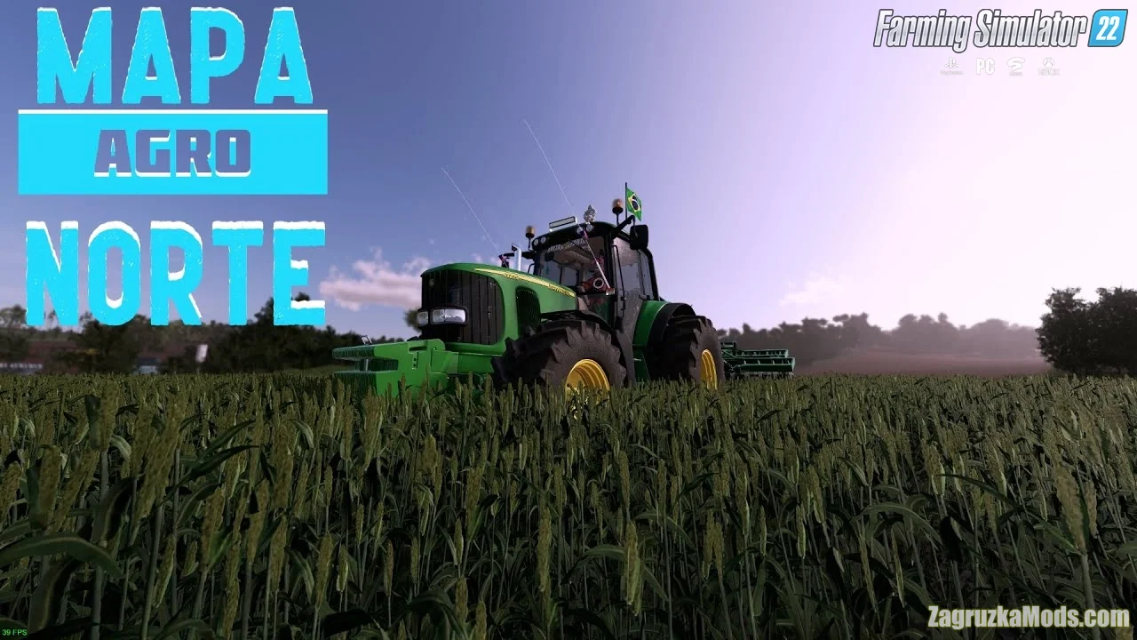 Agro Norte Map v1.0 for FS22