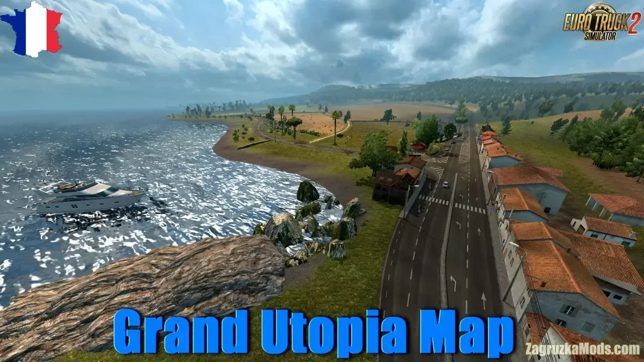 Grand Utopia Map v1.19.1 by MyGodness (1.58.x) for ETS2