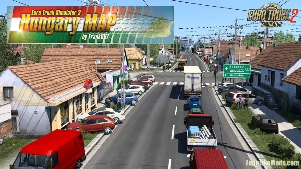 Hungary Map v0.9.38 Updated by Indian56 (1.58.x) for ETS2