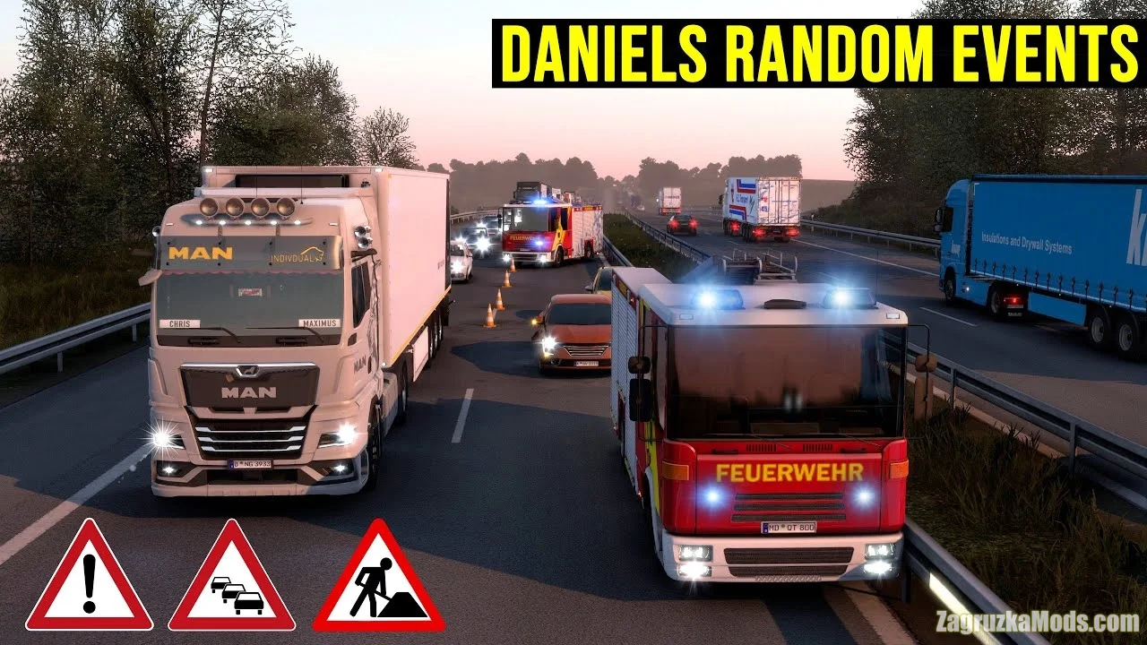 Daniels Random Events Mod v1.6.3 (1.50.x) for ETS2