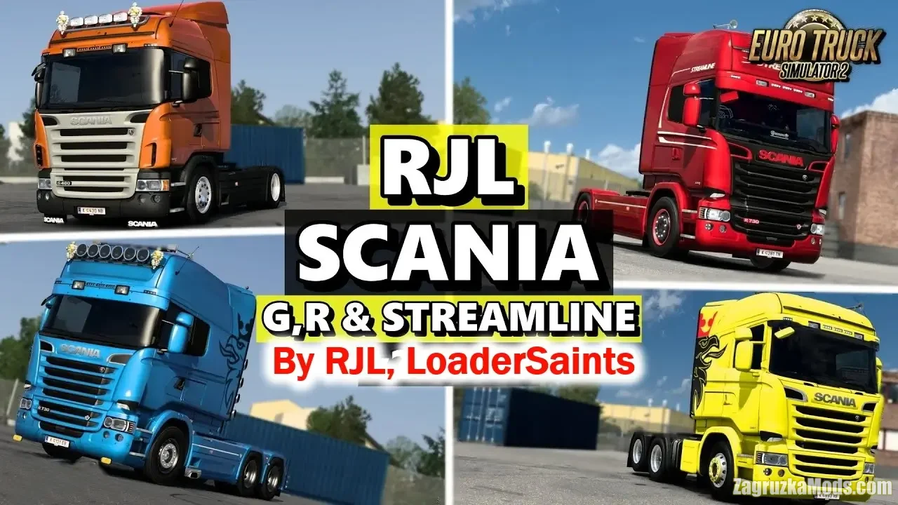 Scania R & Streamline Modifications v23.6.27 by RJL (1.50.x)