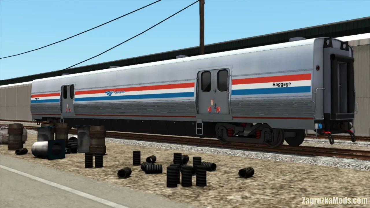 Amtrak Viewliner II Baggages Wagon v1.2 for TSC