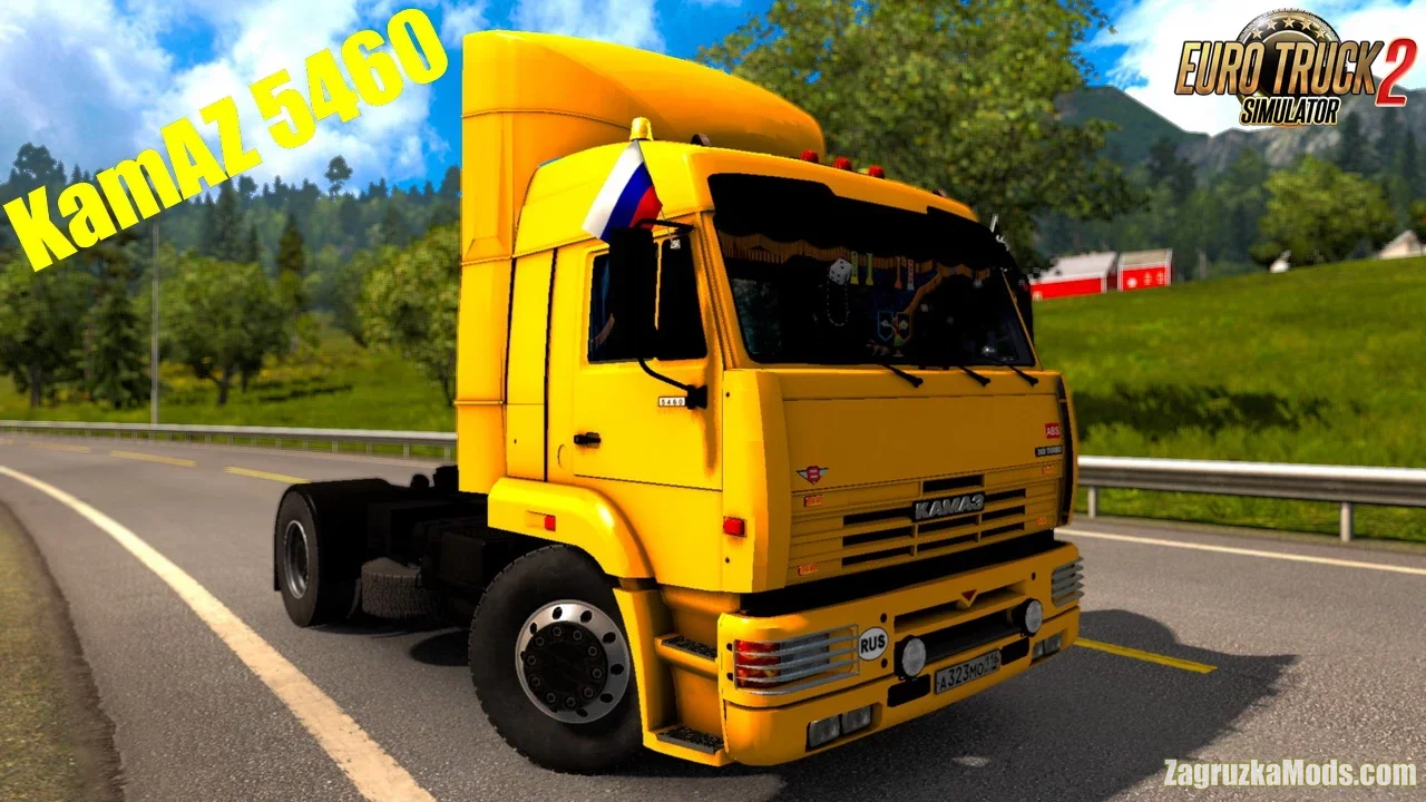 KamAZ 5460 Truck + Interior v1.3 (1.50.x) for ETS2