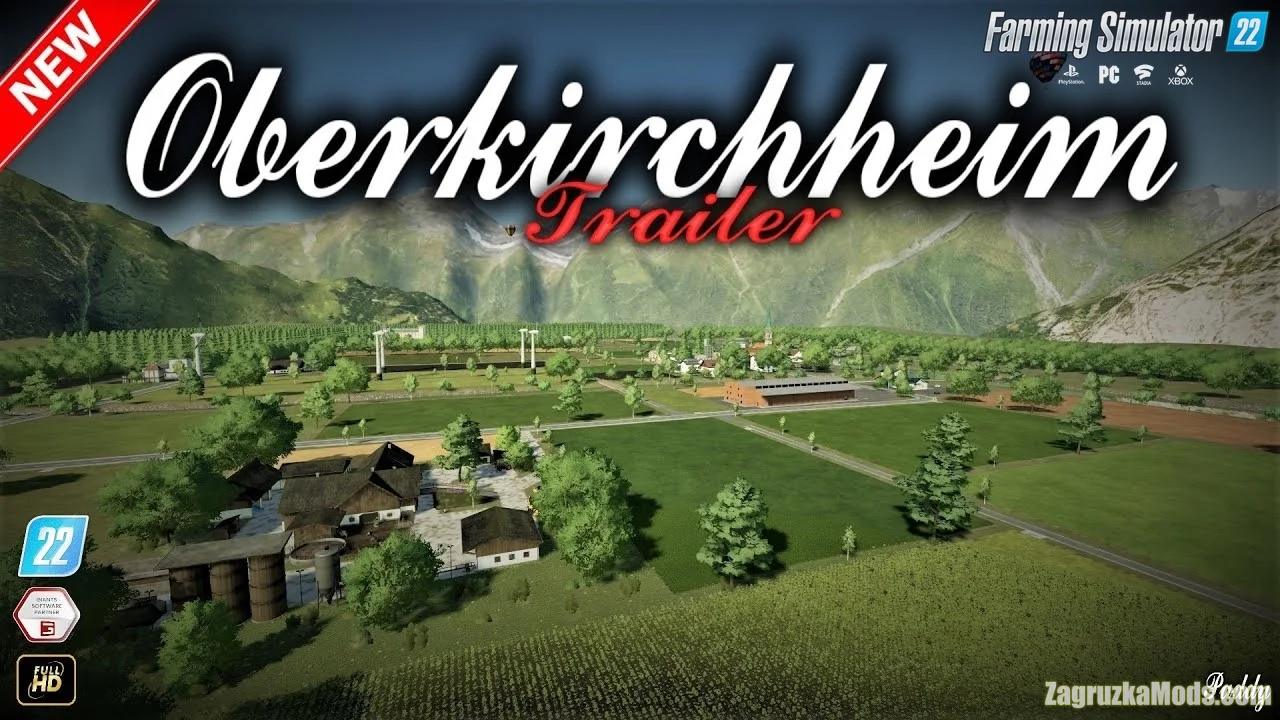 Oberkirchheim Map v1.3 for FS22