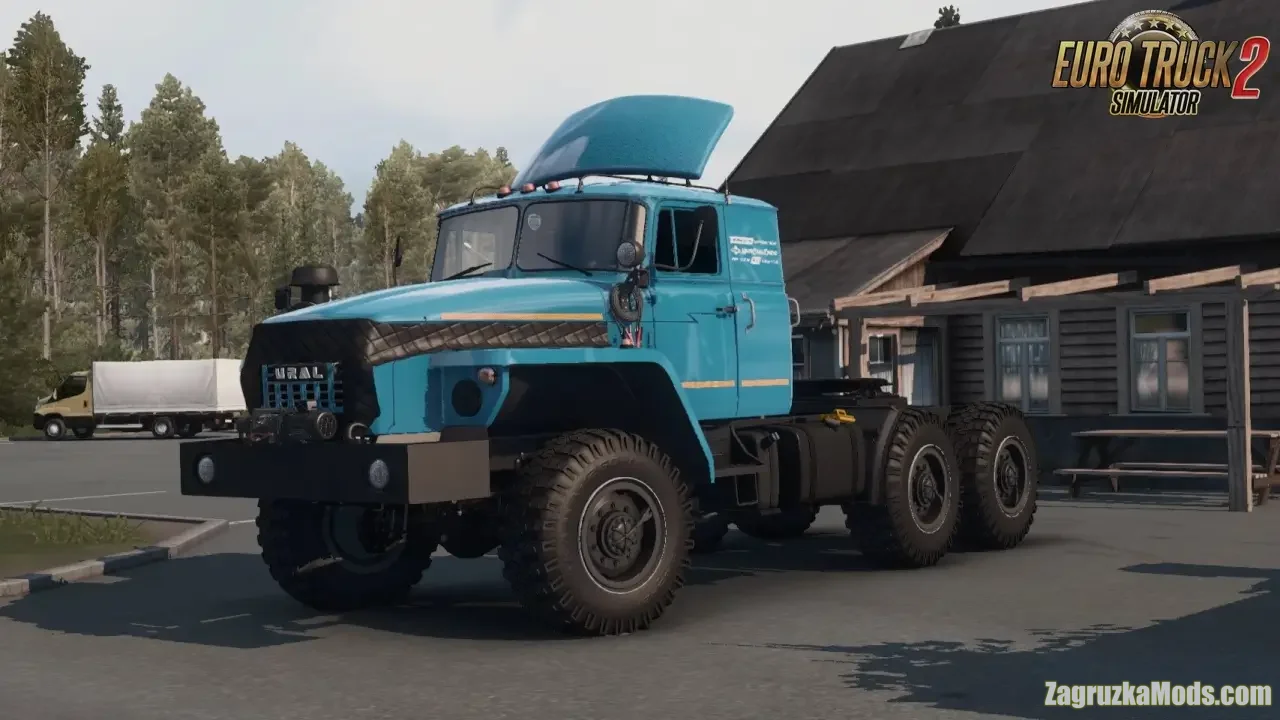 Ural 44202 Truck + Interior v1.1 (1.50.x) for ETS2