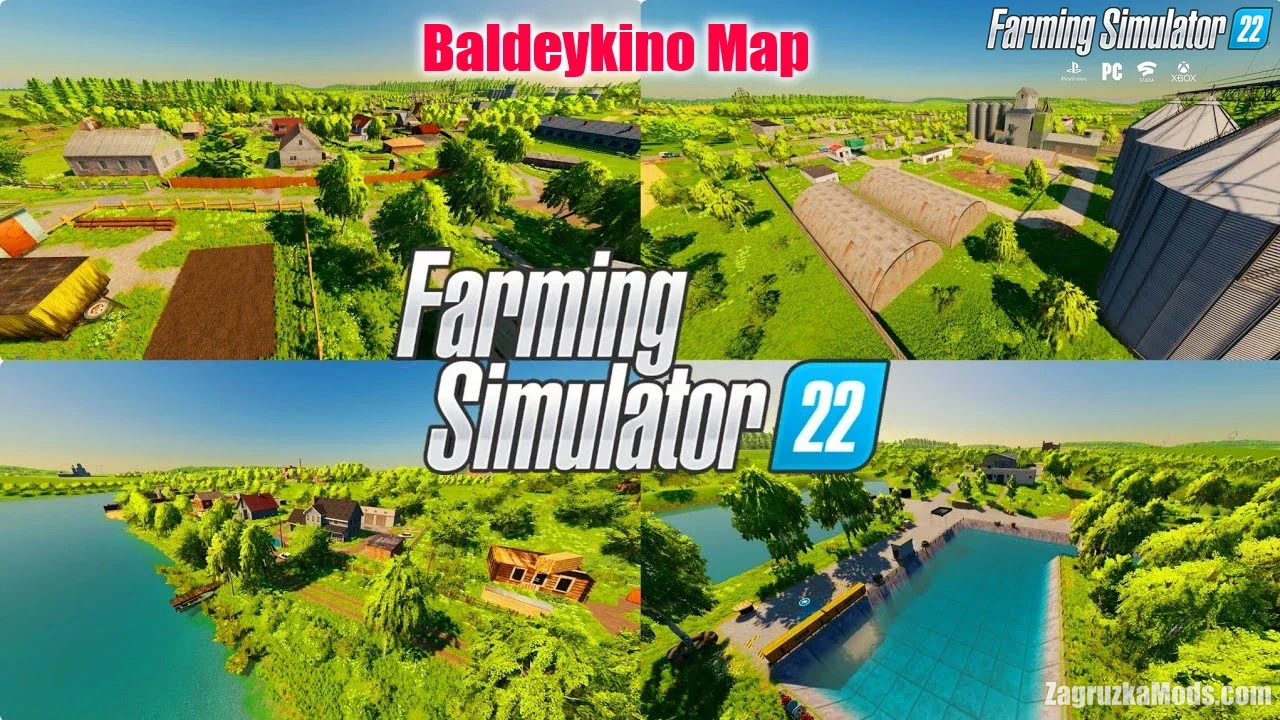 Baldeykino Map v2.0 for FS22