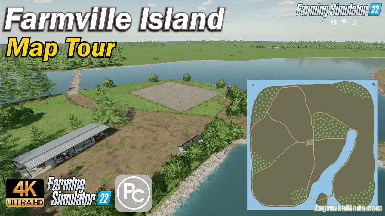 Farmview Island Map v1.0.5 for FS22