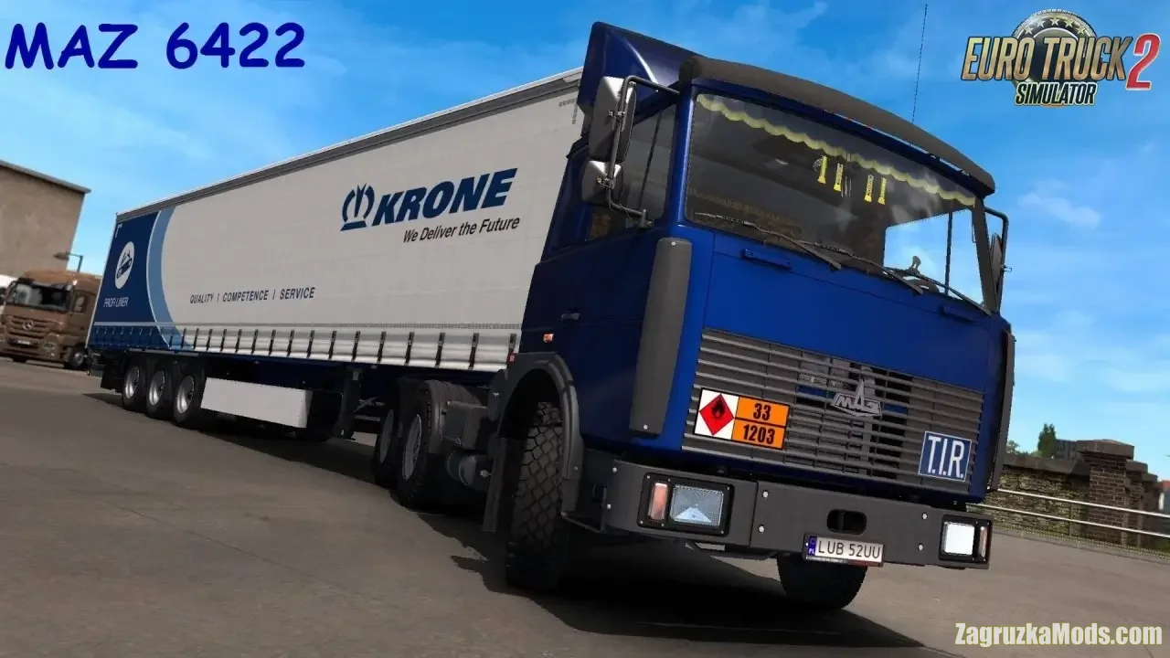 MAZ 6422 1973 Truck + Interior v1.7 (1.50.x) for ETS2