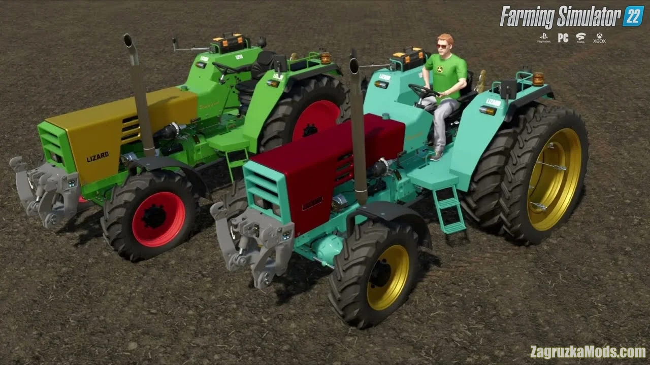 Lizard 6205 Pack Tractors v1.2 for FS22