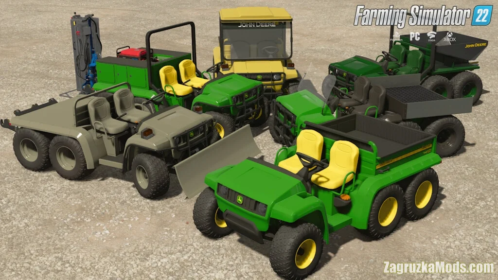 John Deere Gator TH 6x4 v1.0 for FS22