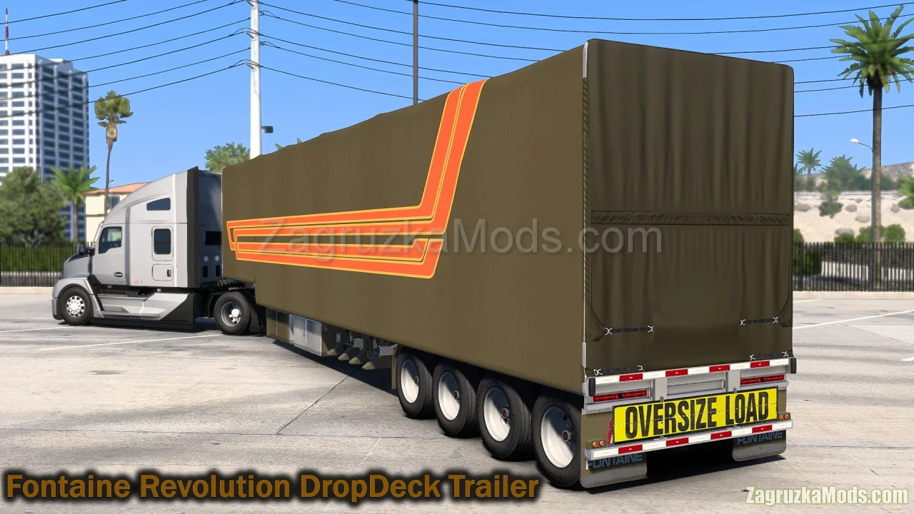 Fontaine Revolution DropDeck Trailer v1.3 (1.50.x) for ATS