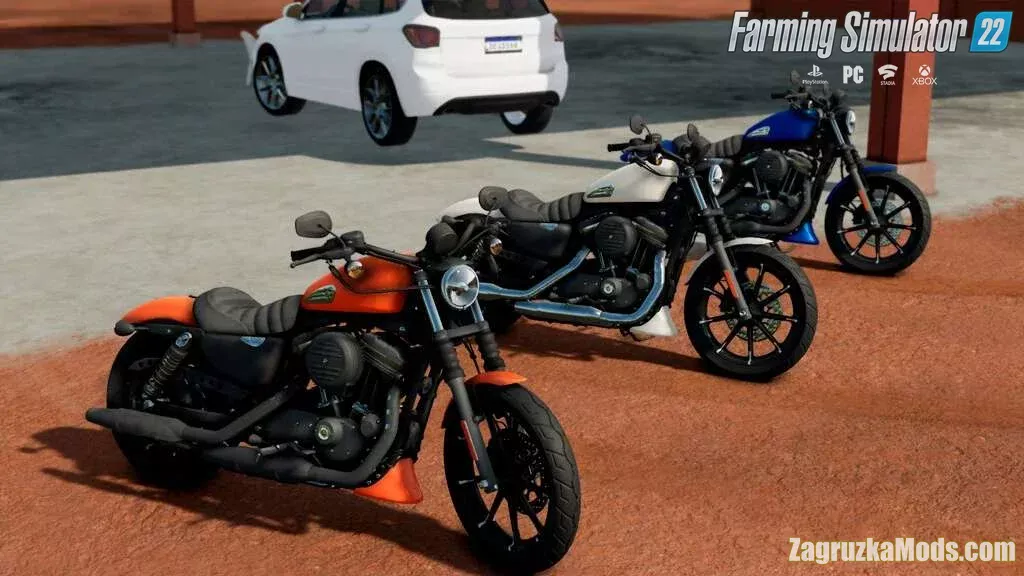 Lizard XL883N Sportster Iron Motorcycle v1.0 for FS22