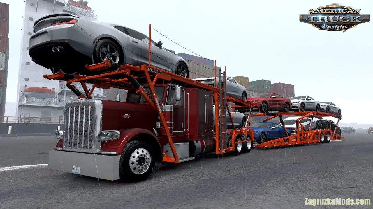 Peterbilt 389 Car Hauler Truck v1.5 (1.53.x) for ATS