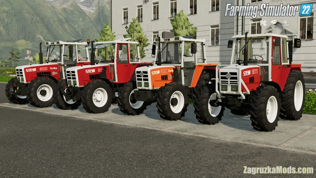 Steyr Series 80 Tractor v1.1 for FS22