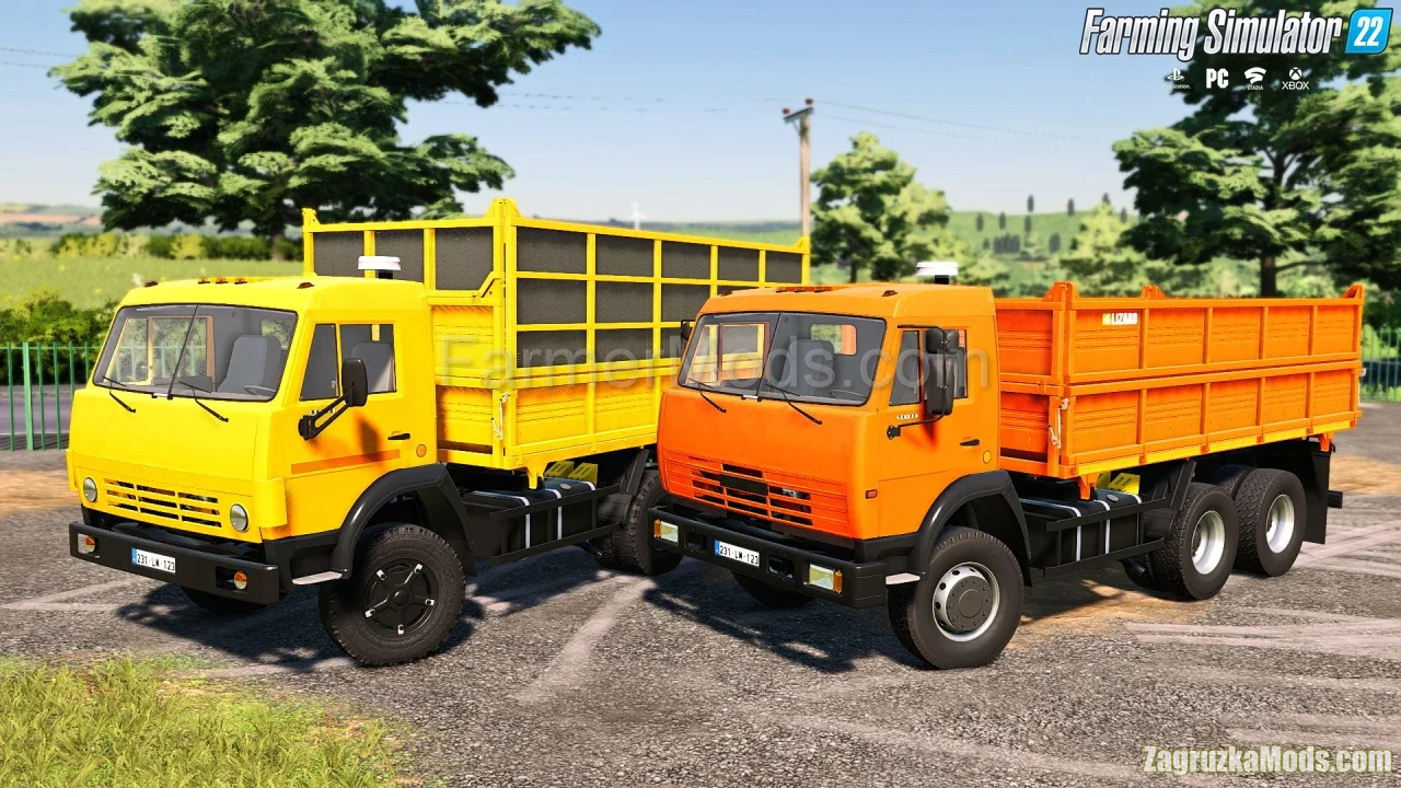 KamAZ 55102 Truck v1.0.0.2 for FS22