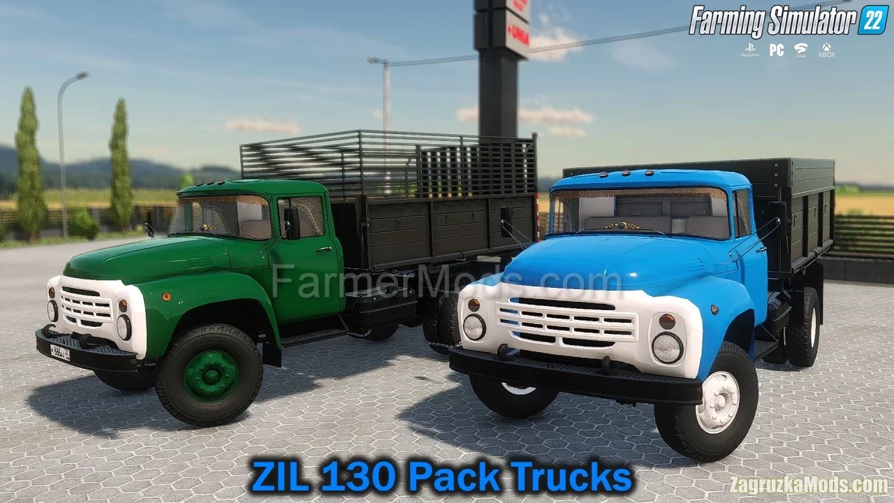 ZIL 130 Pack Trucks v1.1.0.4 for FS22