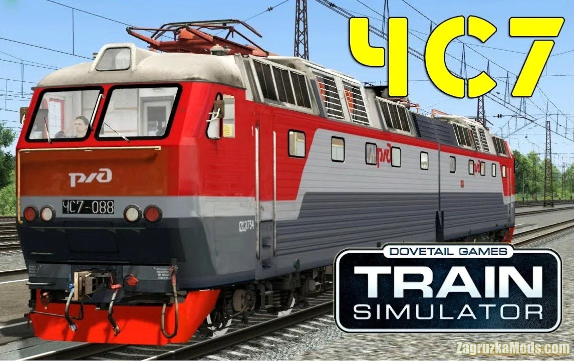 Pack Electric Locomotives ChS7 (ЧС7) v1.1.1 for TSC