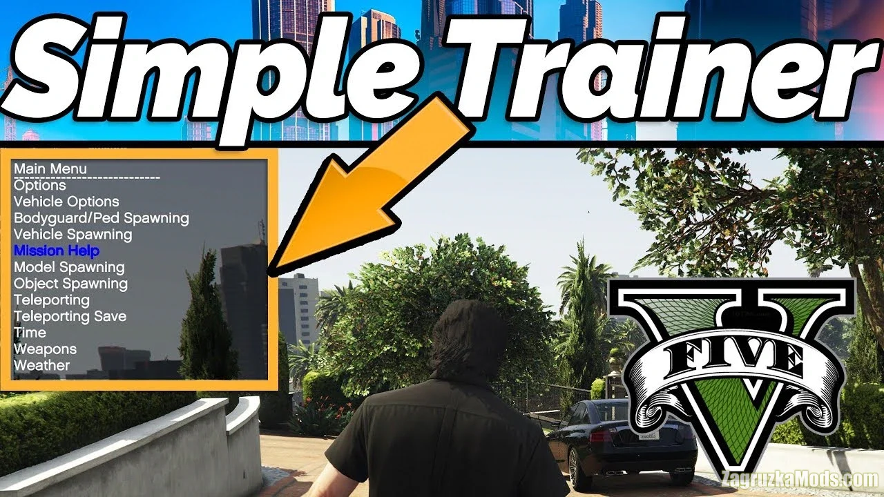 Simple Trainer Mod v15.9 for GTA 5