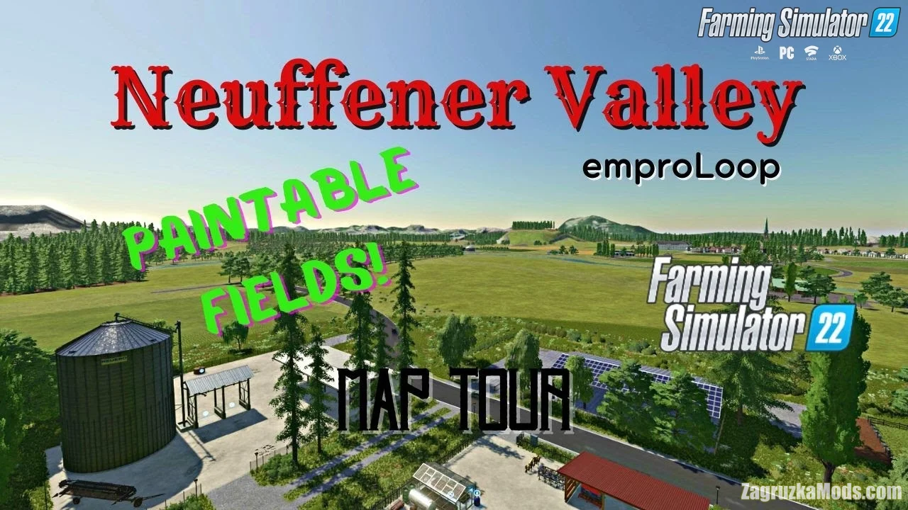 Neuffener Valley Map v3.1 for FS22