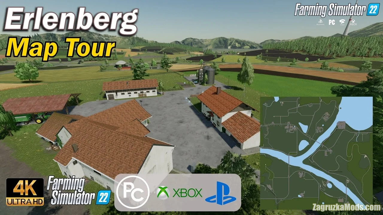 Erlenberg Map v1.1.1 for FS22