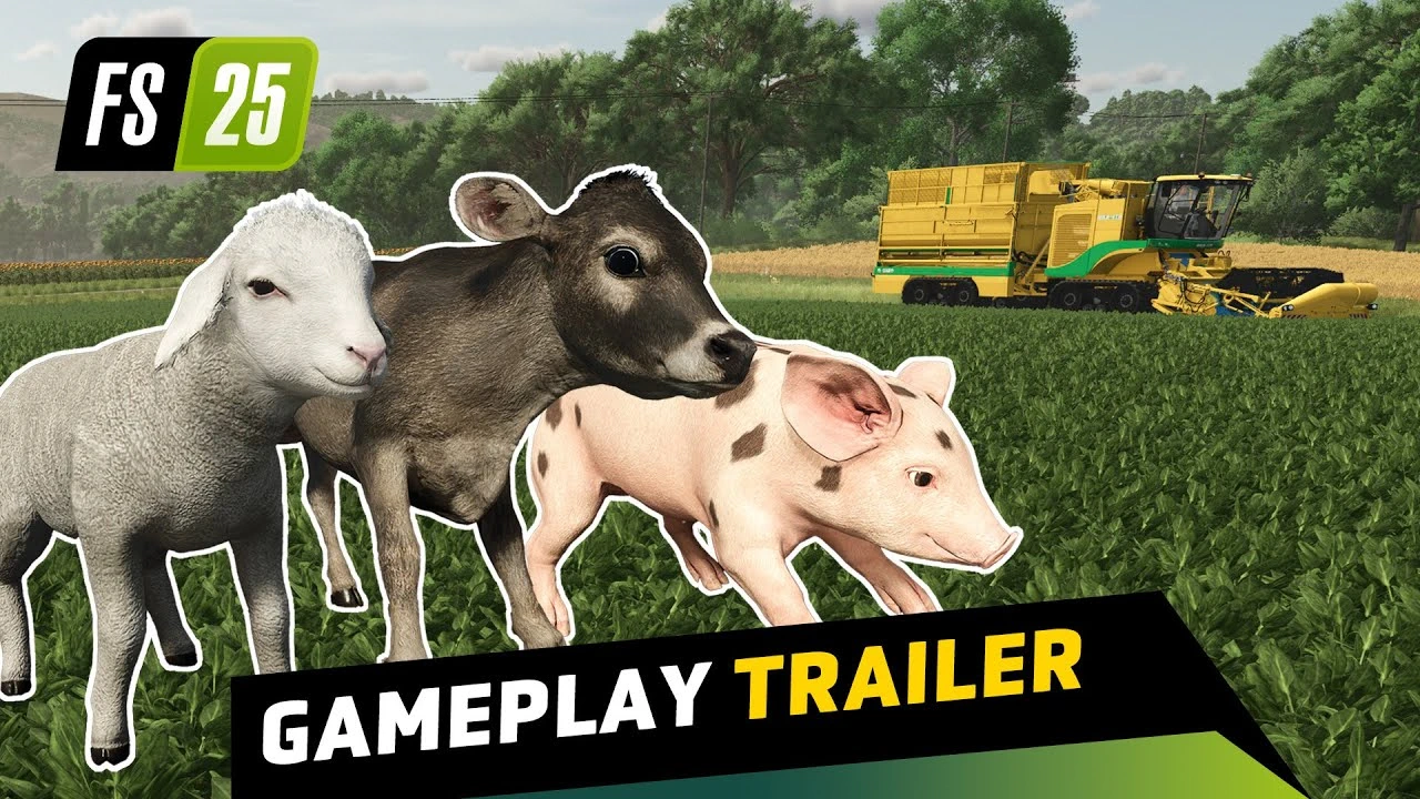 Farming Simulator 25 – Gameplay Trailer Released