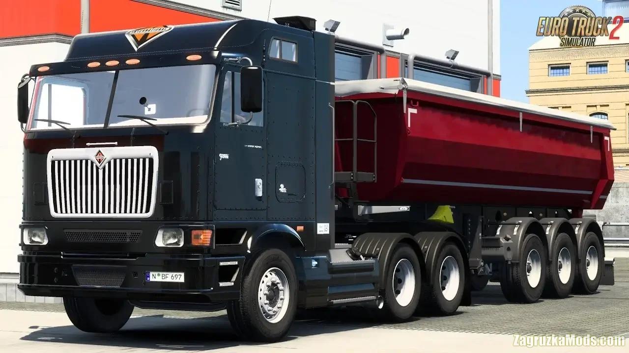 International Navistar 9800i + Interior v1.1 (1.50.x) for ETS2