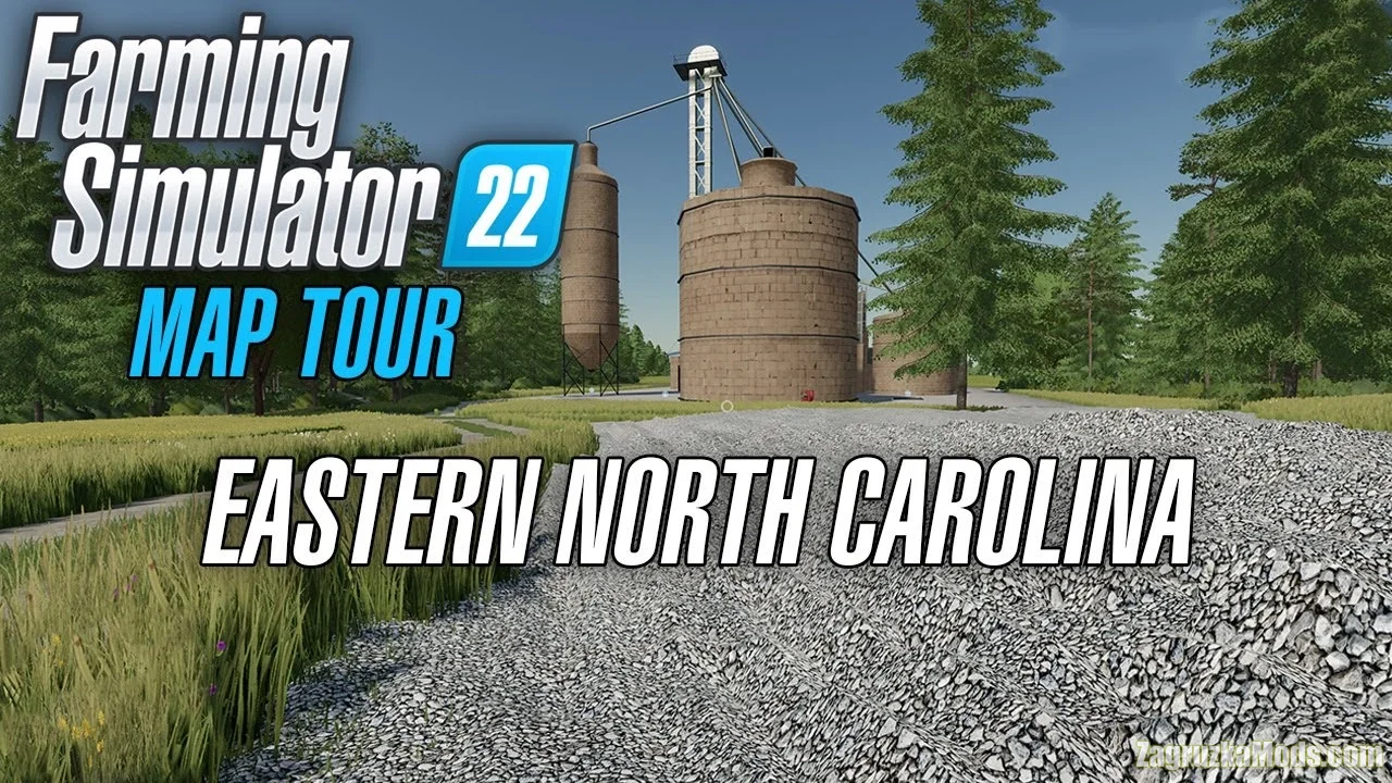 Eastern North Carolina USA Map v1.2.1.3 for FS22