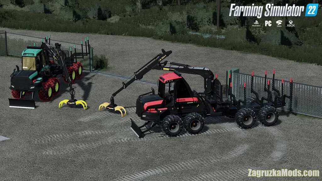 Ponsse Forwarder Pack v1.1.0.1 for FS22