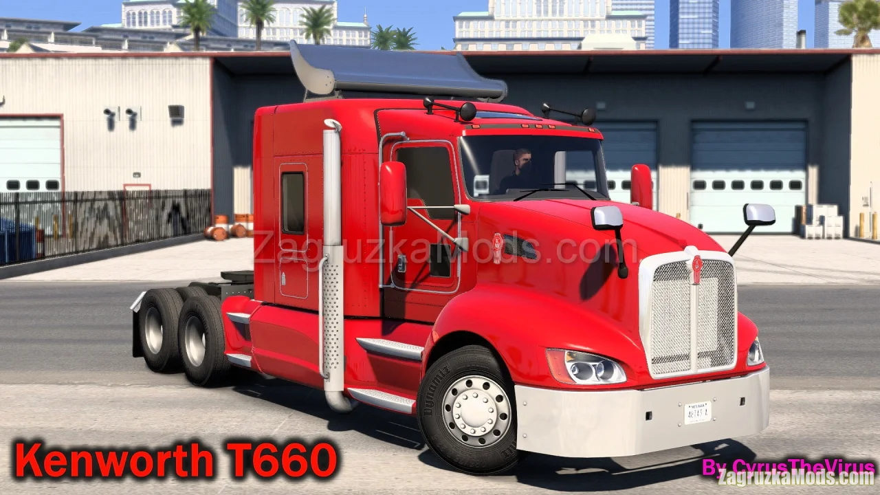 Kenworth T660 Truck v1.0 By CyrusTheVirus (1.50.x) for ATS