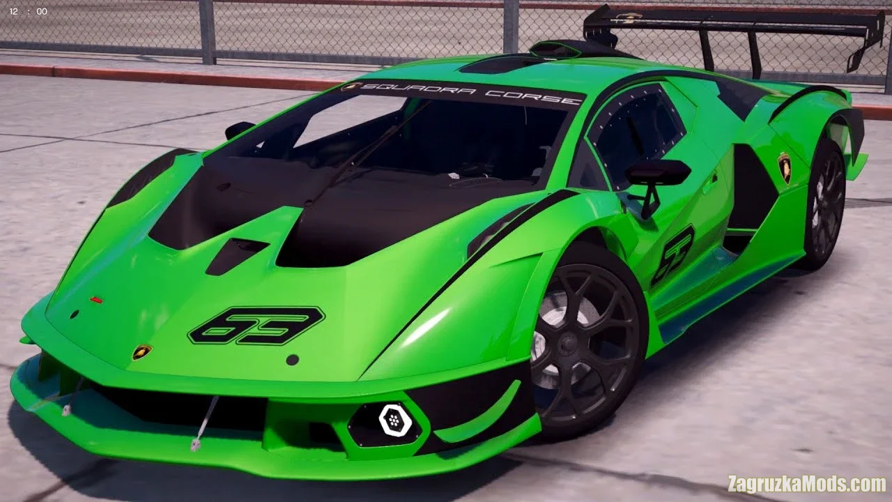 Lamborghini Essenza SCV12 2021 v1.0 for GTA 5