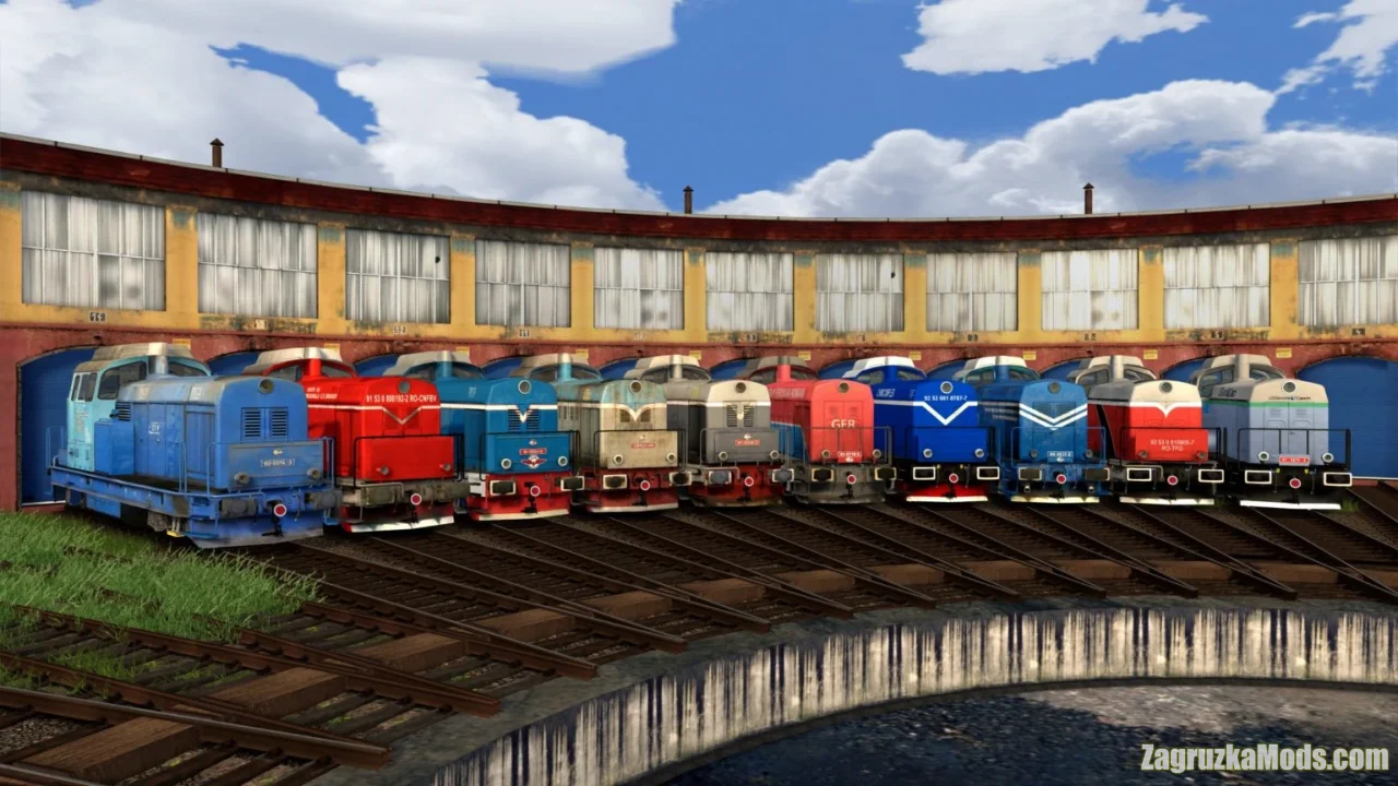 LDH1250 Diesel Locomotives Pack v1.1 for TSC