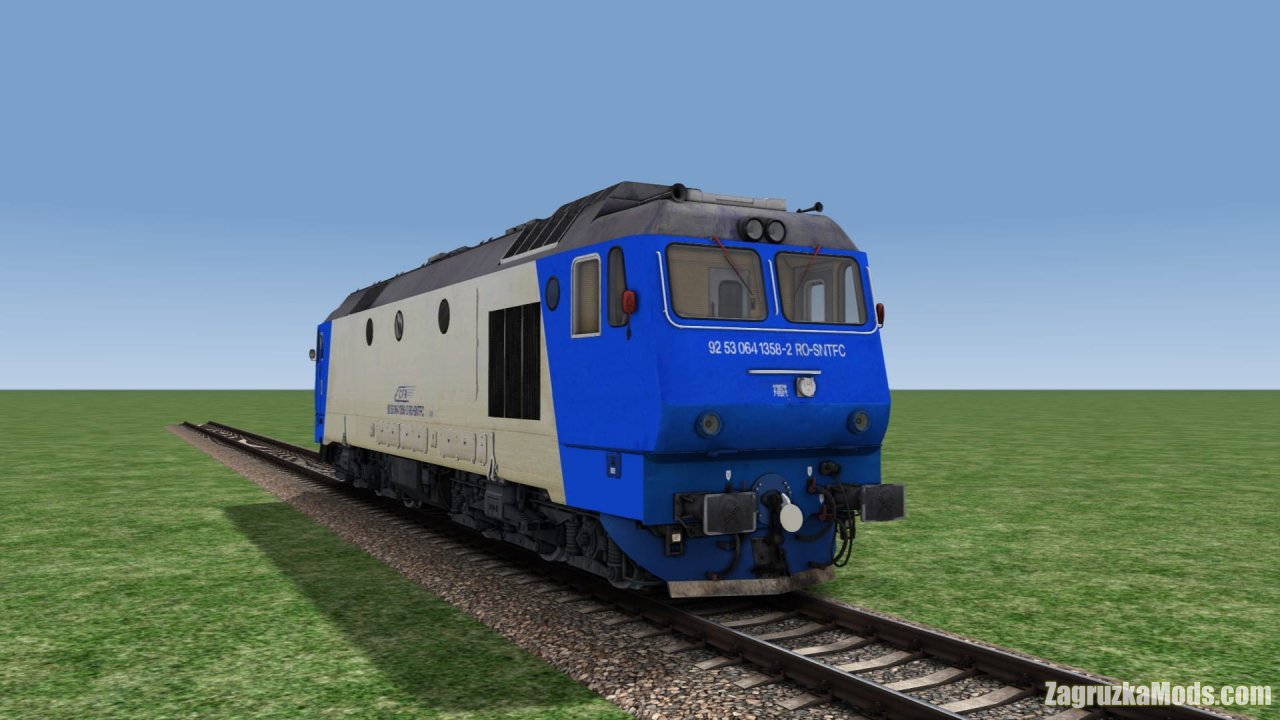 CFR Calatori 64-1358-2 Diesel Locomotive v1.0 for TSC