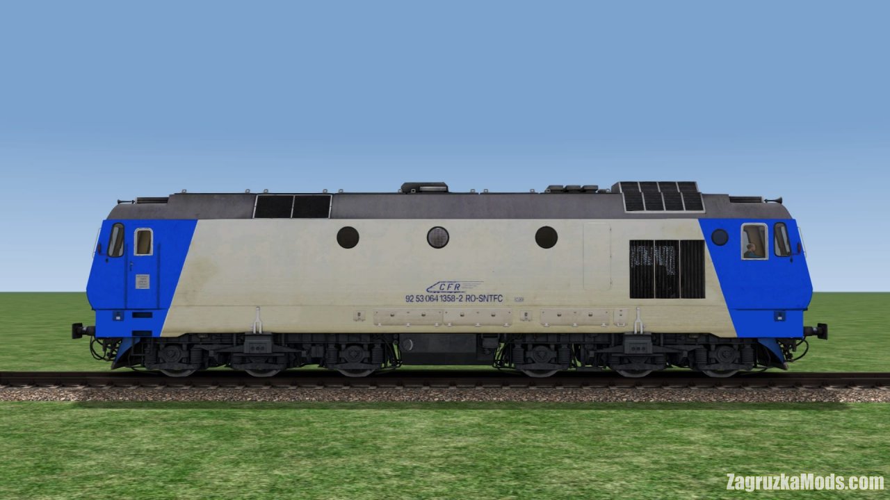 CFR Calatori 64-1358-2 Diesel Locomotive v1.0 for TSC