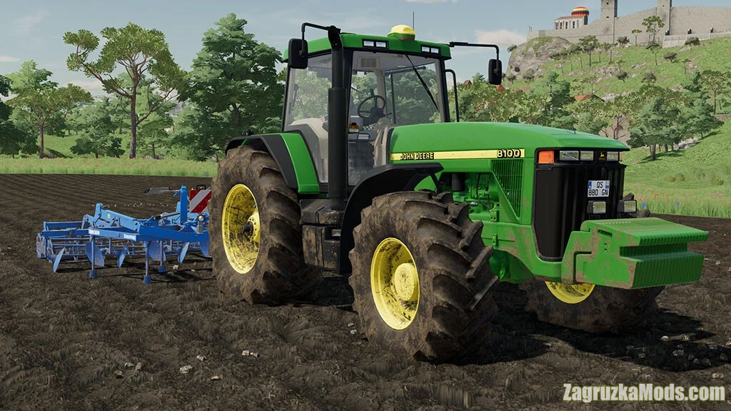 John Deere 8000 Tractor v1.0 for FS22