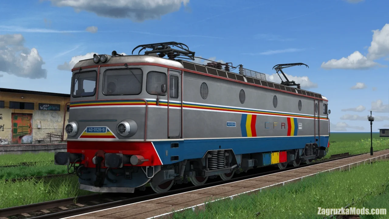 Reskin Locomotive SNCFR 40-0126-9 v2.0 for TSC