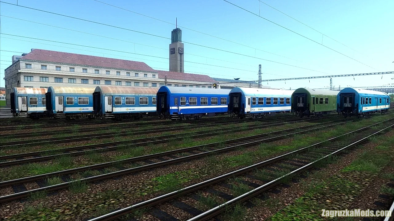 MÁV Győri Pack Wagons v1.0 for TSC