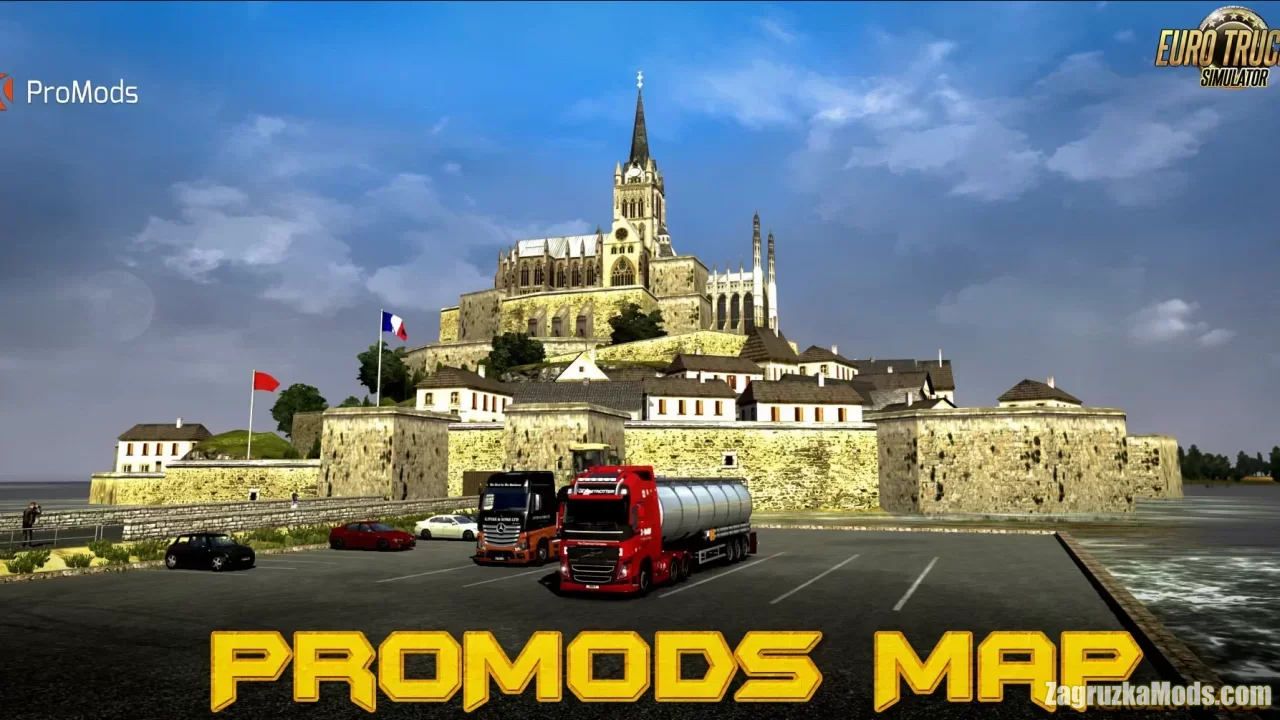 ProMods Map v2.72 (1.52.x) for ETS2