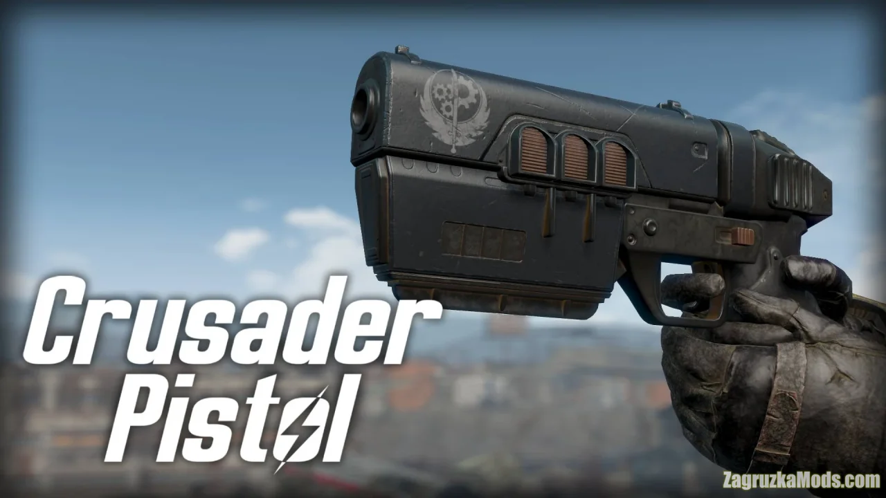 Crusader Pistol v1.2.1 for Fallout 4