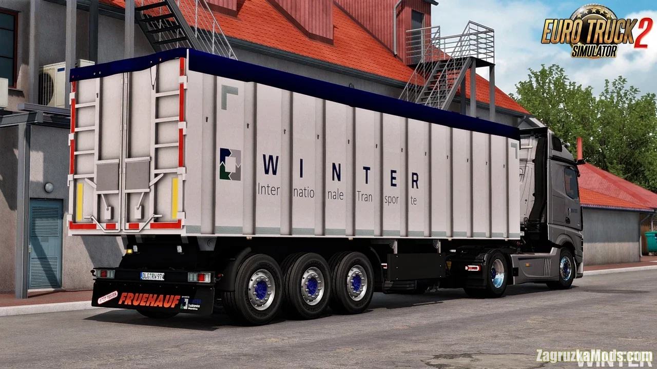 Fruehauf VFK Tipper Trailer v1.6 (1.53.x) for ETS2