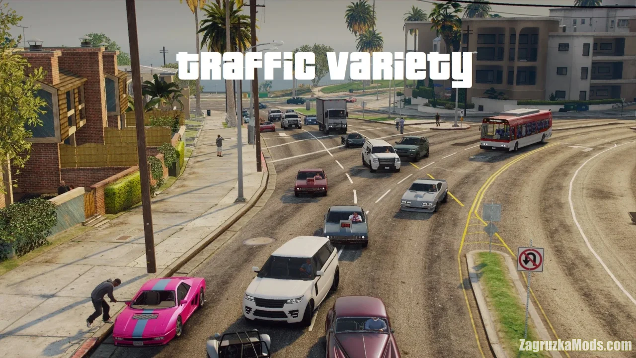 Traffic Variety Mod v6.6 for GTA 5