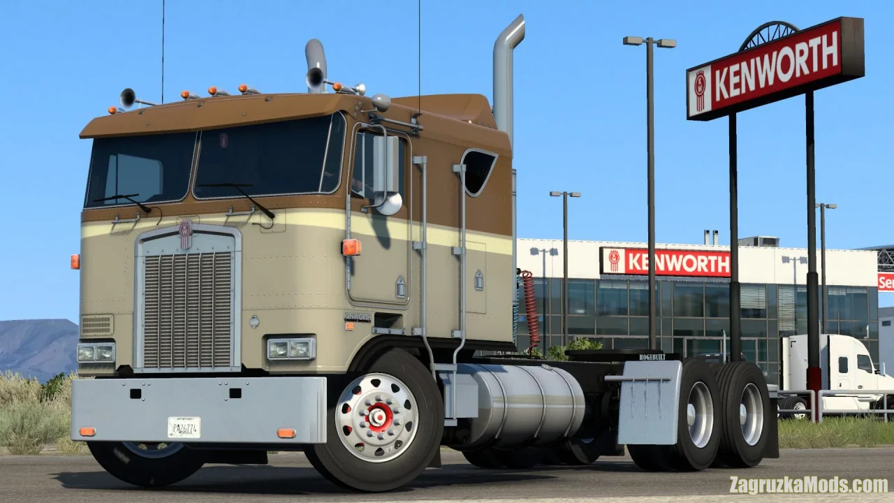 Kenworth K100-E v1.5.7 by Overfloater (1.57.x) for ATS