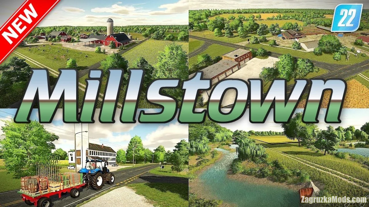 Millstown Map v1.0.0.1 for FS22