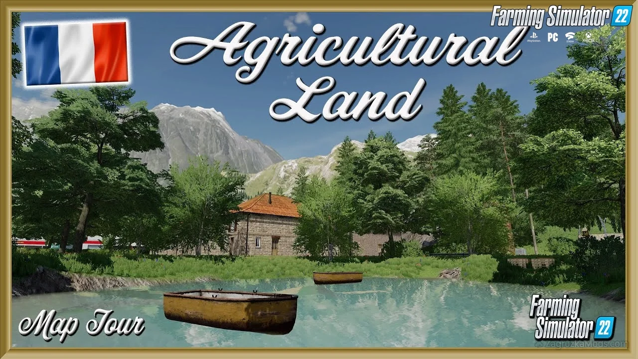 Agricultural Land Map v1.0.0.2 for FS22