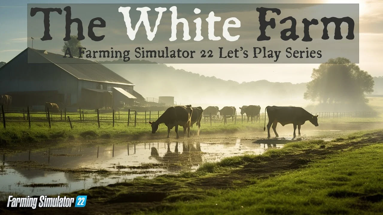 The White Farm Map v1.1 for FS22