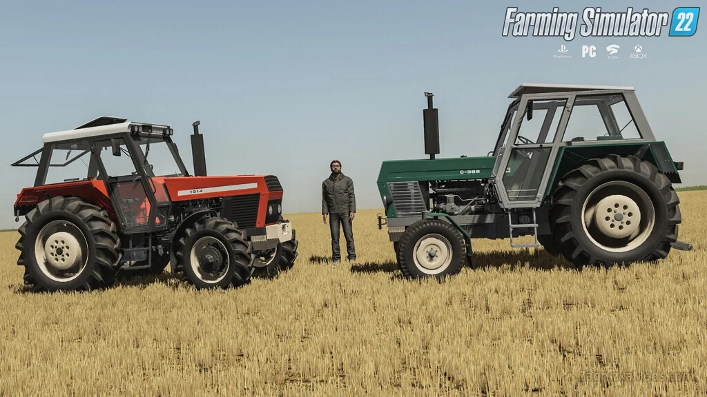 Lizard 4 Pack Tractors v1.1 for FS22