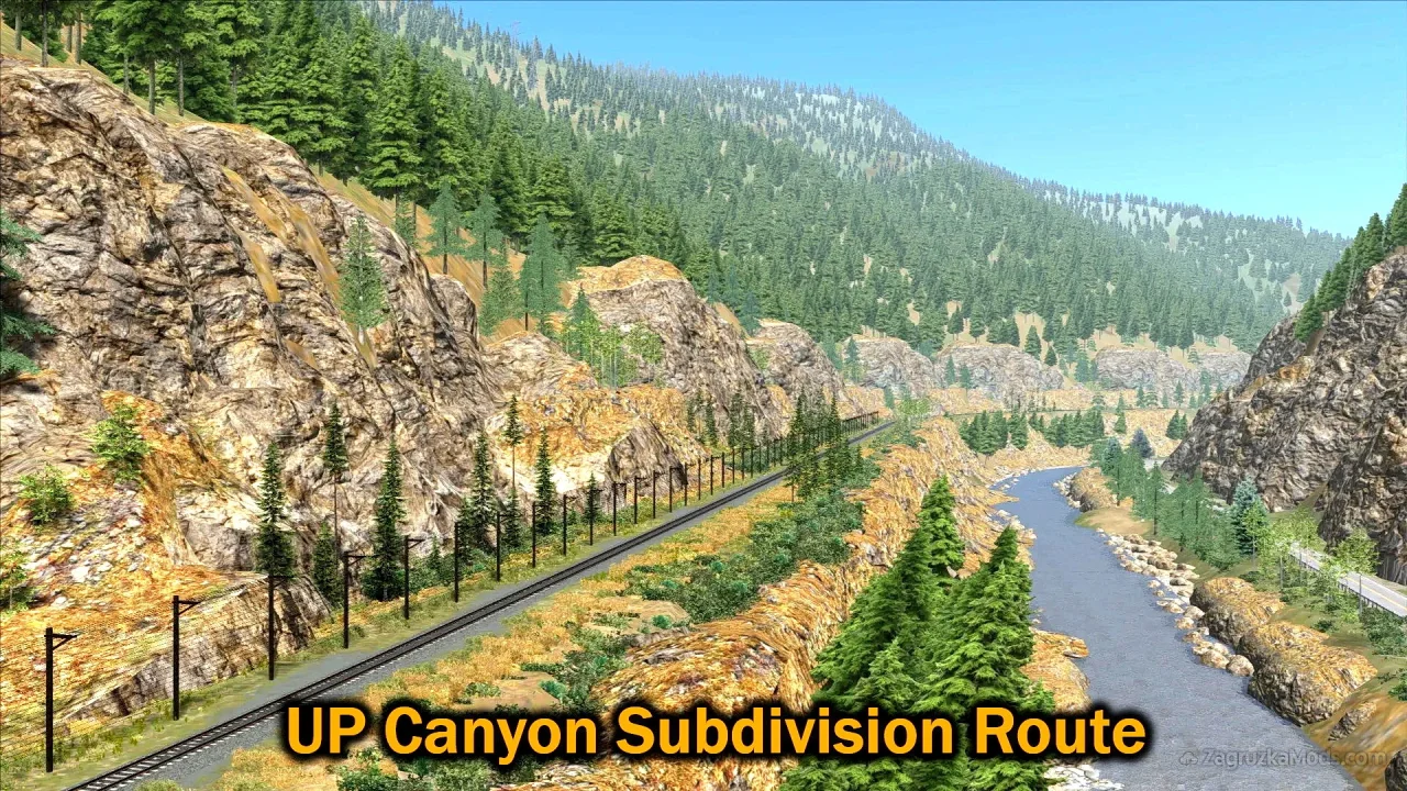 UP Canyon Subdivision Route v1.0.1 for TSC